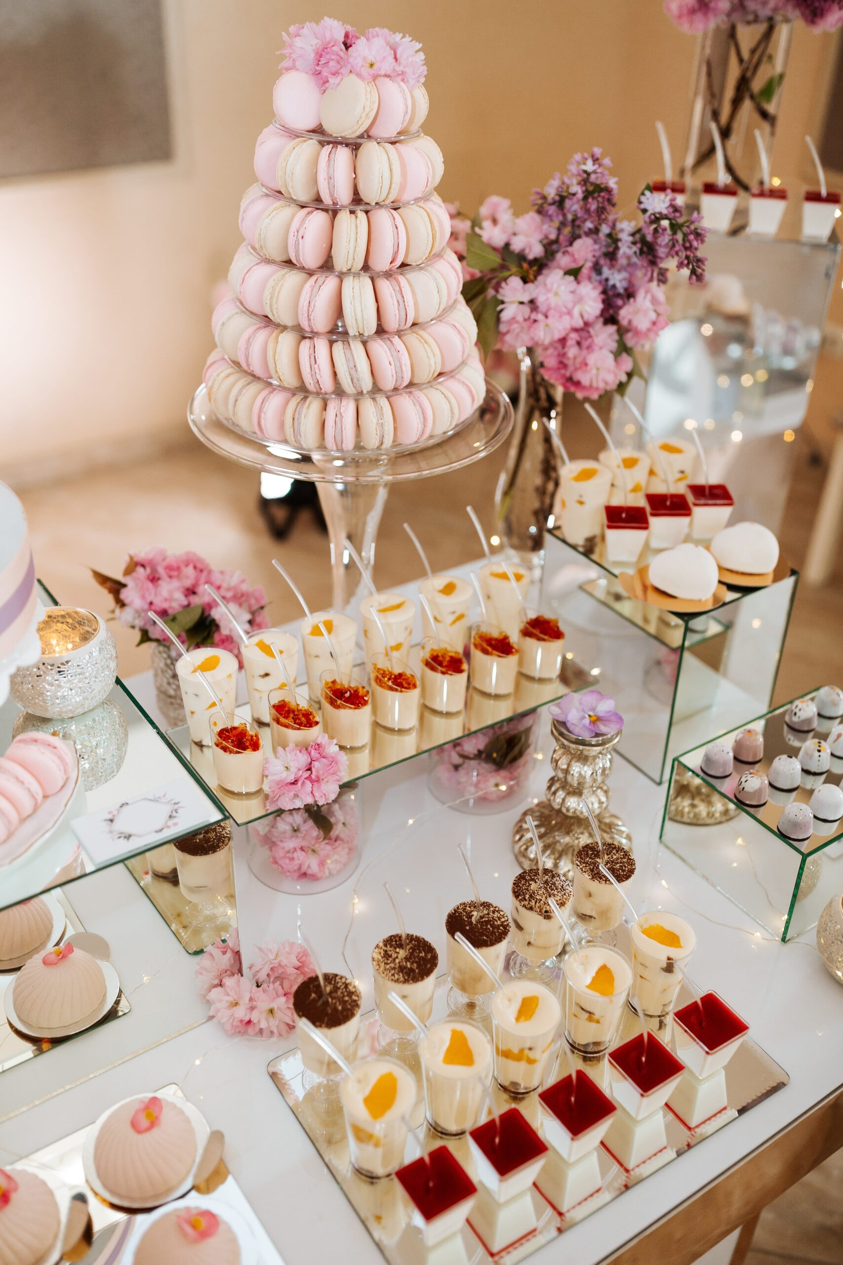 Sweet Indulgences - Macaroons & Dessert Shooters